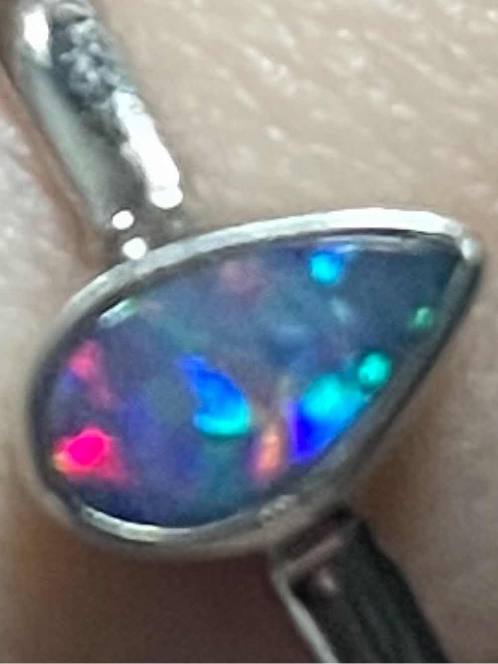 Australian Opal Ring - Size 6